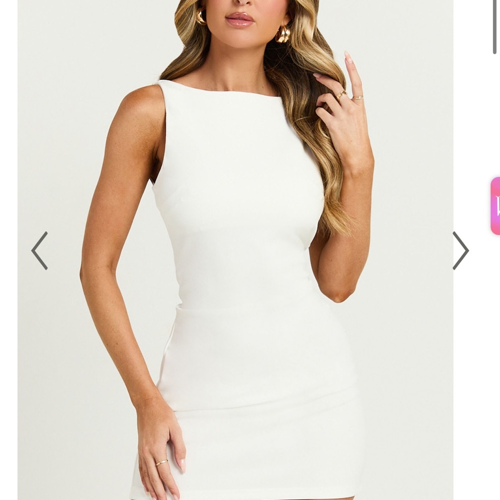 Showpo white dress